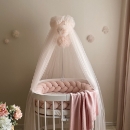 Baldachin patut bebe roz deschis2
